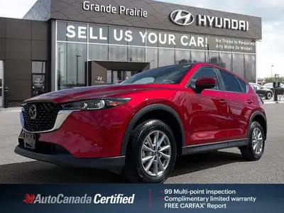 Experience the thrill of confident driving with this 2025 Mazda CX-5 PREF, boasting a sleek red exte...