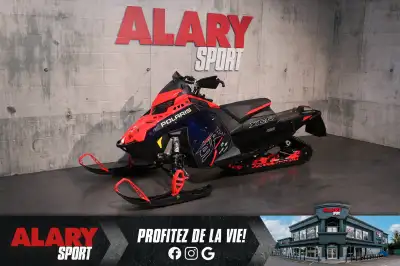 Cette MOTONEIGE POLARIS PATRIOT 9R INDY XCR 136 2025 EXCLUSIF SNOWCHECK est disponible DÈS MAINTENAN...