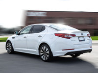 2013 Kia Optima SX PKG , White Exterior on Black Interior comes with Navigation and Back up Camera ,... (image 3)