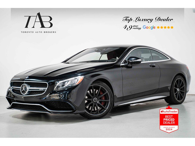  2016 Mercedes-Benz S-Class S63 AMG COUPE | EXCLUSIVE PKG | RED  in Cars & Trucks in Mississauga / Peel Region