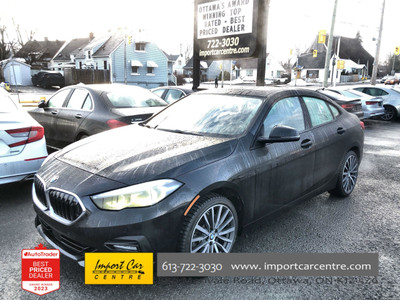 2021 BMW 228 Gran Coupe i xDrive LEATHER, ROOF, NAV, HTD. SEATS