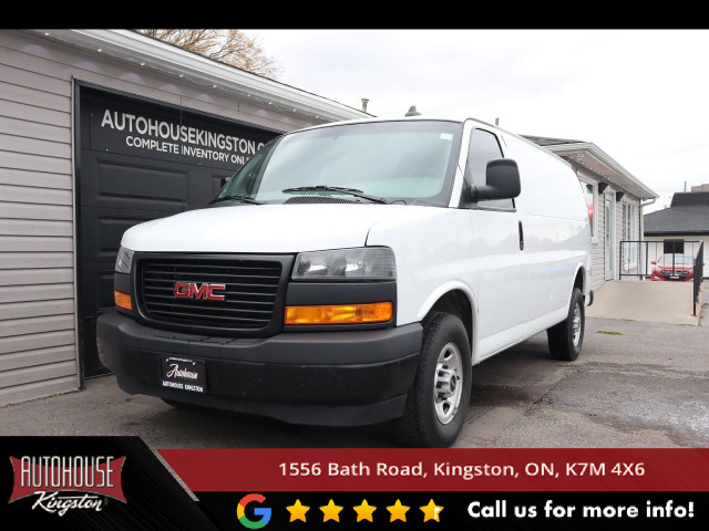 2022 GMC Savana 2500 Work Van SPRAY IN LINER - BACKUP CAM in Cars & Trucks in Kingston