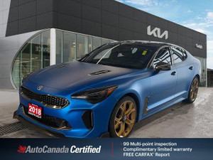 2018 Kia Stinger GT Limited | Turbocharged | Sunroof | Remote Start |