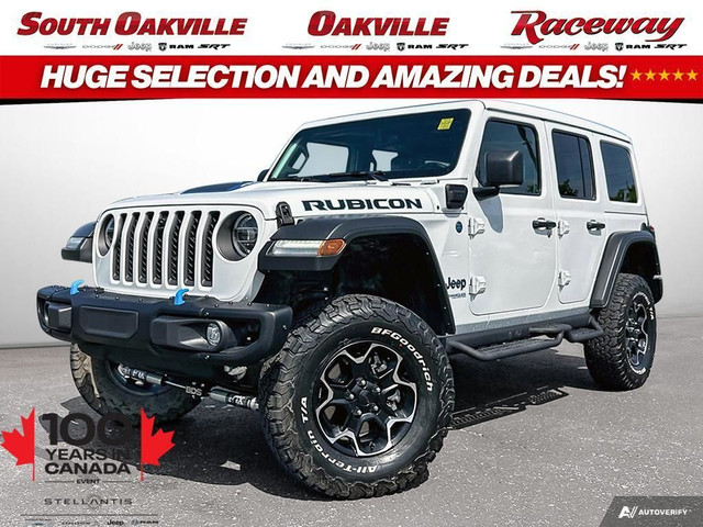 2021 Jeep Wrangler UNLIMITED RUBICON | CARPLAY | SKY-TOP | HYBRI in Cars & Trucks in Oakville / Halton Region