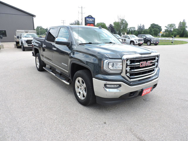 2018 GMC Sierra 1500 SLT 5.3L 4X4 Leather 6-Seater Navigation 13 in Cars & Trucks in Stratford