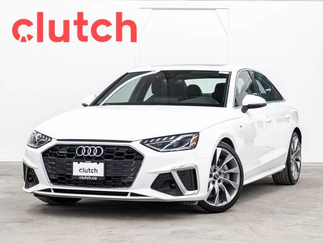 2020 Audi A4 Progressiv AWD w/ Apple CarPlay & Android Auto, Nav in Cars & Trucks in Bedford