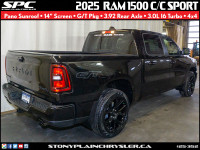 The 2025 RAM 1500 Sport 4x4 Crew Cab 5'7" Box is a brand new truck, available at Stony Plain Chrysle... (image 1)