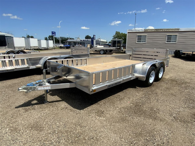 2023 Strong Haul 6.8 x16 Toy Hauler Tandem Flat Deck | Ramp Gate in Cars & Trucks in Regina