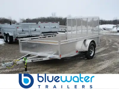 Canadian Mennonite Built Single Axle Aluminum Utility Trailer is $3,980.00 ! Ord: E1297-3085 - Ser:...