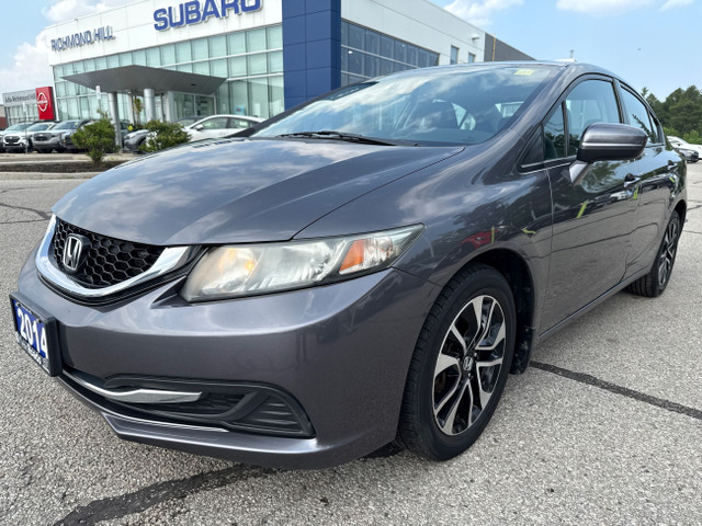 2014 Honda Civic EX EX! LOW KM! SAFETY AND CERTIFIED! in Cars & Trucks in Markham / York Region - Image 2