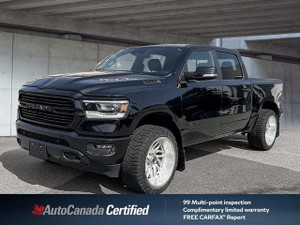 2022 RAM 1500 Sport | Heated and Vented Front Seats | Keyless Entry | Remote Start | Park Sensors