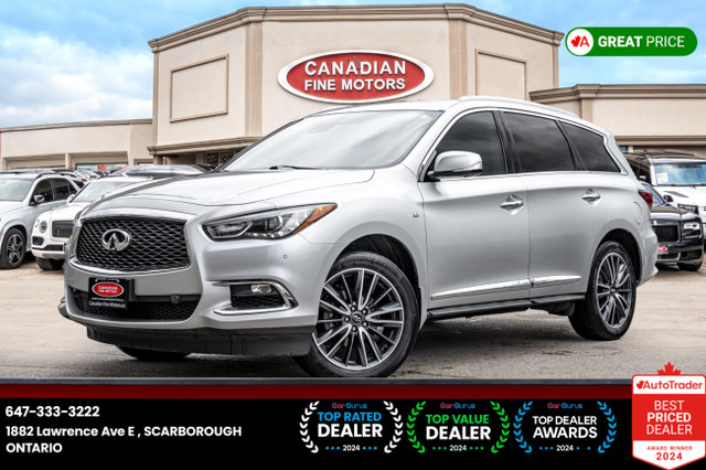 2020 INFINITI QX60 PURE AWD | SUNROOF | 7 PASS | NAVI | 360 CAM  in Cars & Trucks in City of Toronto