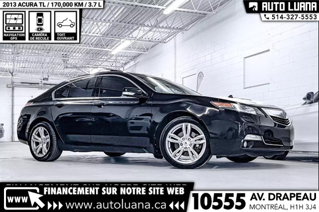 2013 ACURA TL SH-AWD Tech Pkg NAVI/TOIT/CAMERA/CUIR/PUSH START in Cars & Trucks in City of Montréal