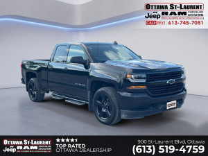 2017 Chevrolet Silverado 1500 4x4 LT DOUBLE CAB,STEEL SIDE STEPS,FACTORY TRAILER