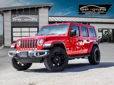 2022 Jeep Wrangler Unlimited Sahara SOLD CERTIFIED AND IN EXC...