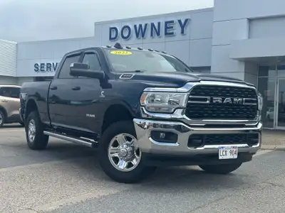 ABSOLUTE POWER MEETS UNSTOPPABLE CAPABILITY IN THIS 2022 RAM 3500 BIG HORN! EQUIPPED WITH A 6.7L CUM...