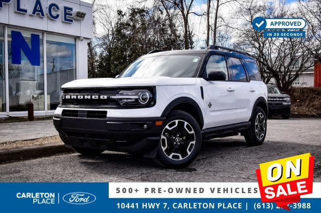 2024 Ford Bronco Sport Outer Banks - Sunroof in Cars & Trucks in Ottawa