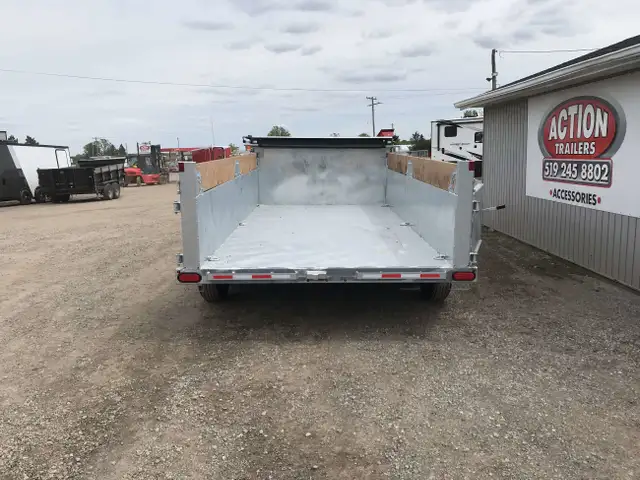2025 ACTION SERIES MENNONITE MADE DUMP TANDEM AXLE ACTION SERIES in Cargo & Utility Trailers in Hamilton - Image 9