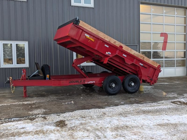 2024 Double A Trailers 83in. x 14FT Tandem Axle Dump Trailer (14 in Cargo & Utility Trailers in Strathcona County - Image 2
