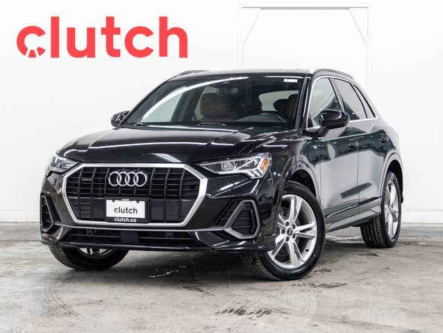 2021 Audi Q3 45 Progressiv AWD w/Apple CarPlay & Android Auto, H in Cars & Trucks in City of Toronto