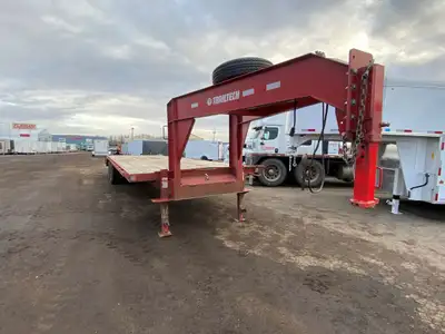 Used 2019 Trailtech 26' Gooseneck Trailer Axles: (2) 10000lb Tires: ST235/80R16 E Spare Tire Include...