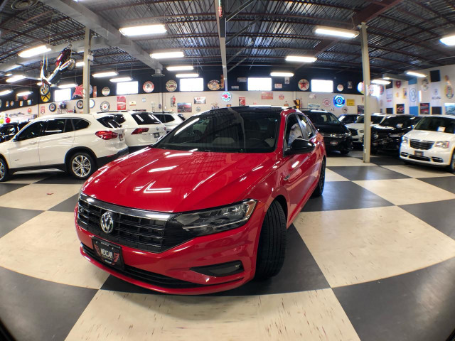  2019 Volkswagen Jetta R-LINE NAVI LEATHER PANO/ROOF B/SPOT A/CA in Cars & Trucks in City of Toronto - Image 3