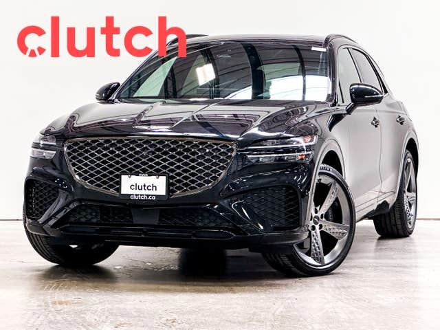 2023 Genesis GV70 3.5T Sport Plus AWD w/ Apple CarPlay, Heated F in Cars & Trucks in City of Toronto