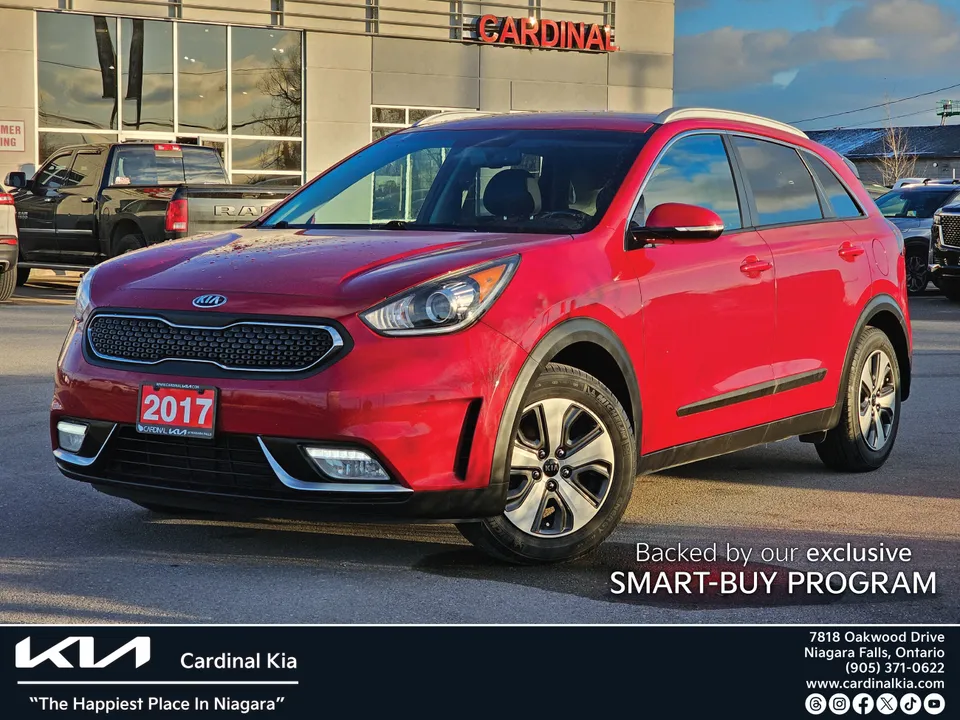 2017 Kia NIRO EX, Hybrid, Heated Seats and Steering, Bluetooth,