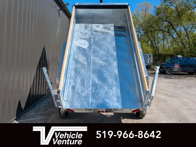 2025 WEBERLANE 6X12 ESTATE SERIES DUMP 10000 GVWR GALVANIZED in Cargo & Utility Trailers in Oakville / Halton Region - Image 8