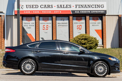  2015 Ford Fusion Titanium | AWD | Leather | Sunroof | Navi | Ca