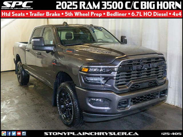 2025 RAM 3500 Big Horn 4x4 Crew Cab 6'4 in Cars & Trucks in St. Albert