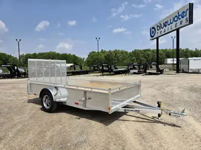Canadian Mennonite Built Single Axle Aluminum Utility Trailer is $4,155.00 ! Ord: E1472-3698 - Ser:...