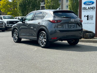 This 2021 Mazda CX-5 Signature has a Grey Exterior and Brown Interior with seating for 5. Equipped w... (image 4)