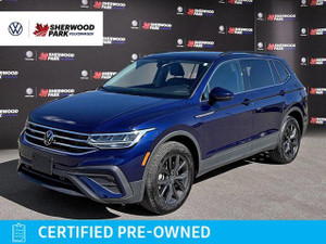 2024 Volkswagen Tiguan Comfortline | VW CERTIFIED | LEATHER SEATS | PANO-ROOF | DIGITAL DASH | PWR TAILGATE