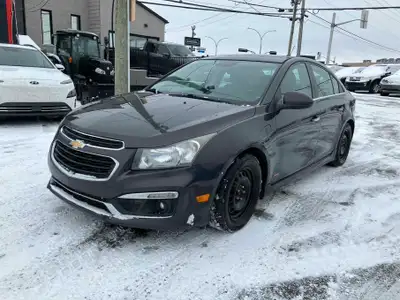 FINANCEMENT MAISON DISPONIBLE AVEC 1900$ D'ACOMPTE 2015 Chevrolet Cruze LTZ, Automatique, 4Cyl 1.4L,...