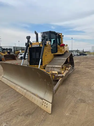 2014 Caterpillar D6T LGP Track-Type Tractor 7362 hours • Angle Blade • Winch • Rear Screen • Cab wit...