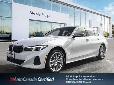 This BMW 3 Series boasts a Intercooled Turbo Premium Unleaded I-4 2.0 L/122 engine powering this Aut...
