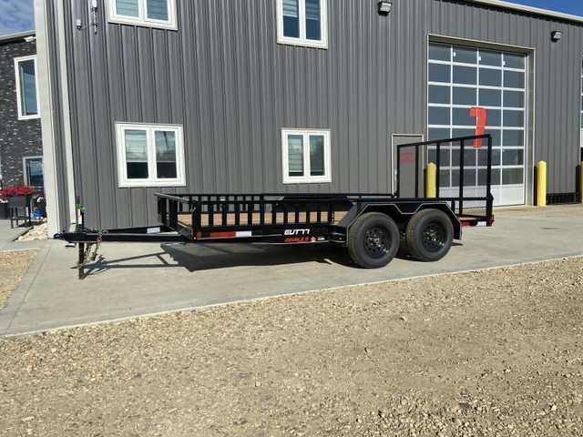 2024 Double A Trailers Utility Trailer 83in. x 14' (7000LB GVW) in Cargo & Utility Trailers in Calgary - Image 2