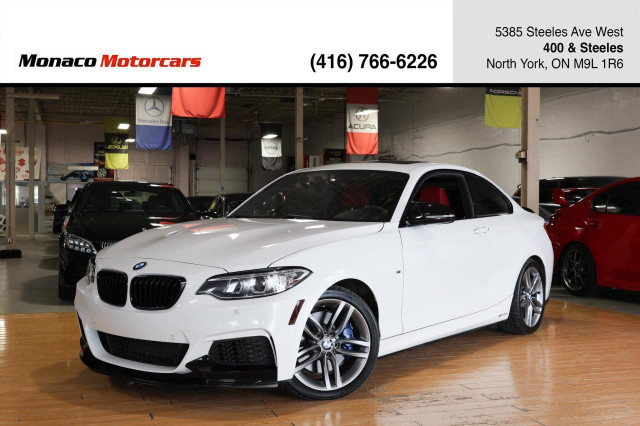 2017 BMW M240i M240i - 6SPD|M PERFORMANCE|SUNROOF|NAVI|CAMERA in Cars & Trucks in City of Toronto