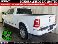 Experience the power and refinement of the 2022 RAM 3500 Limited 4x4 Crew Cab 6'4" Box, now availabl... (image 4)