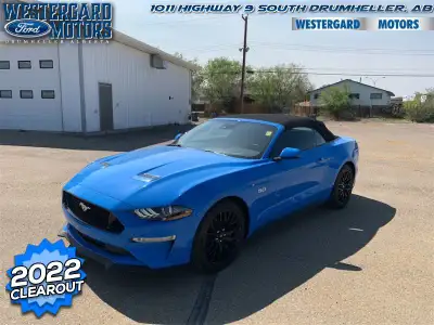 2022 Ford Mustang GT Premium Convertible - Leather Seats