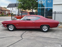 VERY RARE AND HARD TO FIND!! 1968 CHEVROLET CHEVELLE MALIBU 2 DOOR COUPE!! PERFECT DRIVER! FRAME AND... (image 2)