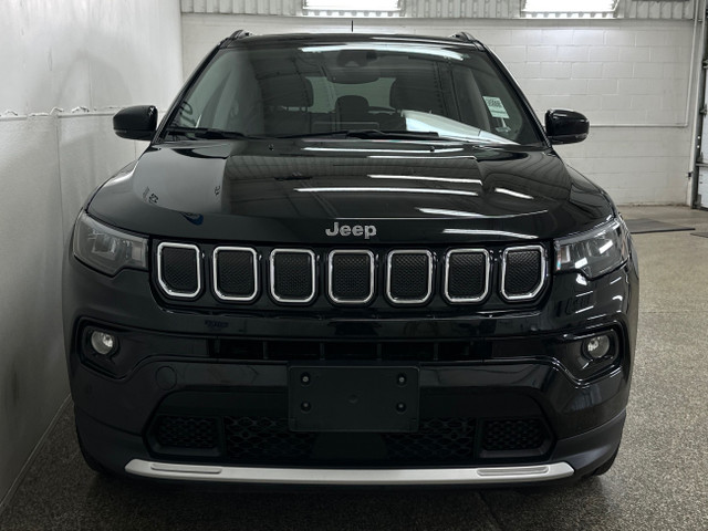 2022 Jeep Compass Limited LIMITED/AWD/ROOF/BLACK LEATHER! in Cars & Trucks in Belleville - Image 3