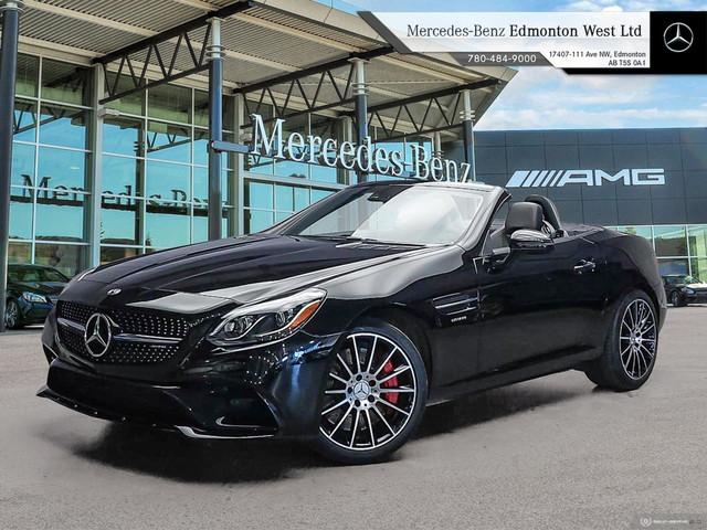 2018 Mercedes-Benz SLC 43 AMG Roadster - Very Low Kms - Hard Top in Cars & Trucks in Edmonton