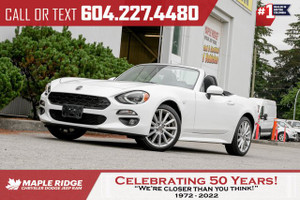 2017 Fiat 124 Spider Lusso | 1-Owner, Leather, Auto, Bluetooth, Heated Seats