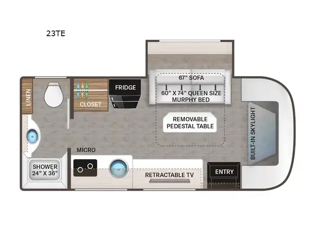 2023 Thor Motor Coach Gemini AWD 23TE in RVs & Motorhomes in Kamloops - Image 3
