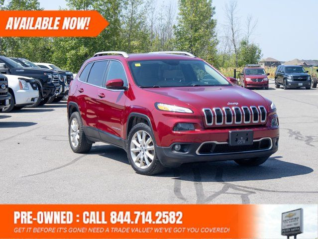 2017 Jeep Cherokee Limited - Cruise Control w/Steering Wheel in Cars & Trucks in Belleville