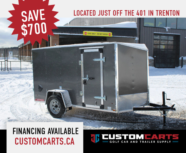 2025 HAULIN HLAFT510SA-ECON 5x10 Enclosed Trailer in Cargo & Utility Trailers in Trenton