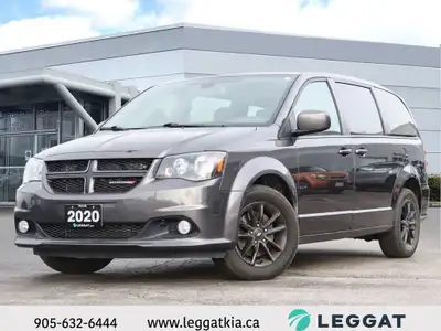 Experience versatility, comfort, and performance with the 2020 Dodge Grand Caravan GT in sleek Grey....