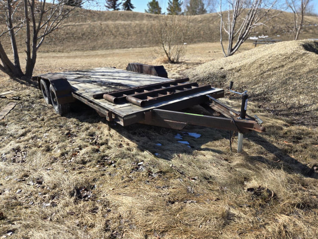 Custombuilt 18 Ft T/A Flat Deck Trailer in Cargo & Utility Trailers in Edmonton - Image 2